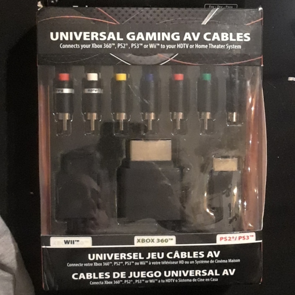 Universal gaming A/V cables